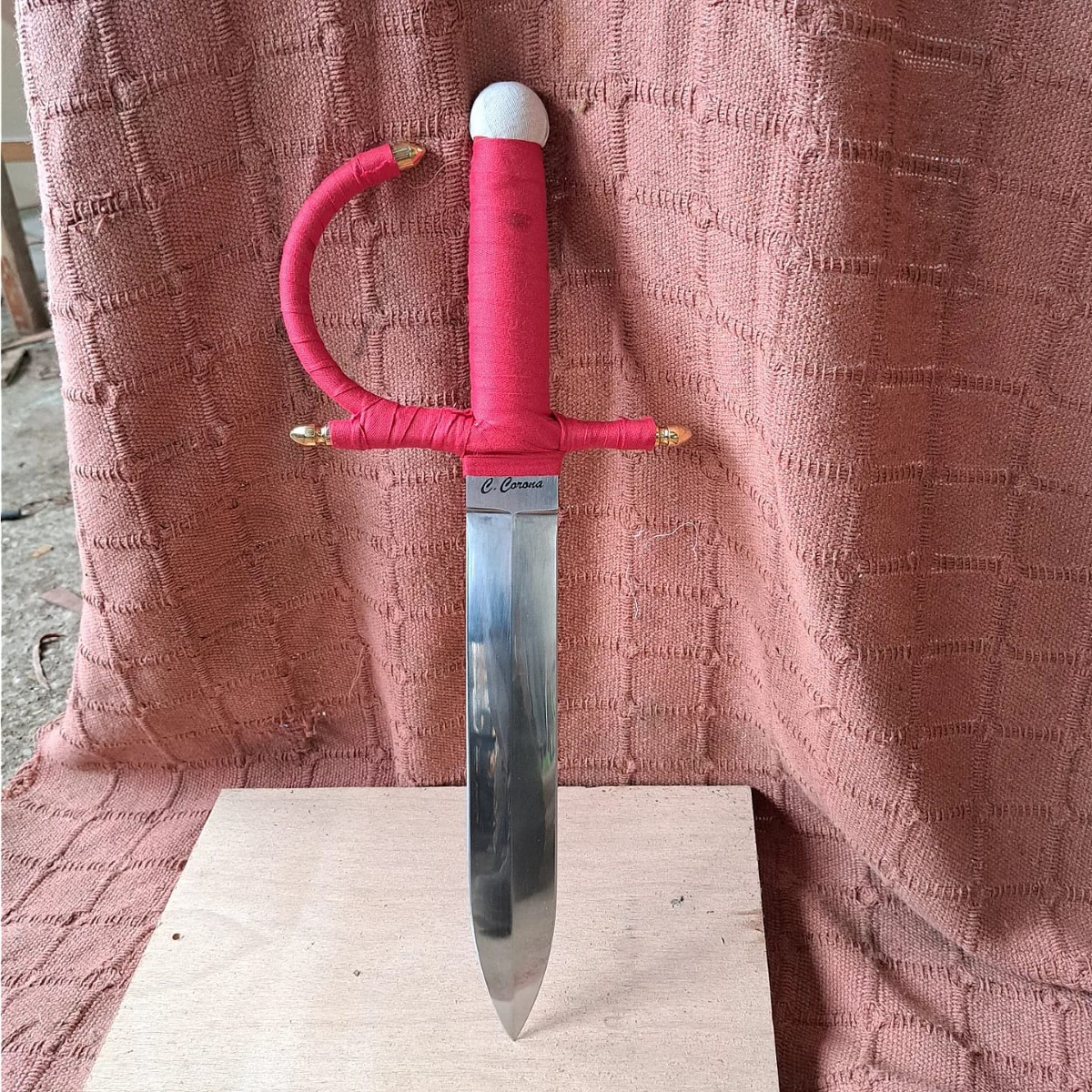 Cuchillo de monte con estilo de cuchillo de torero